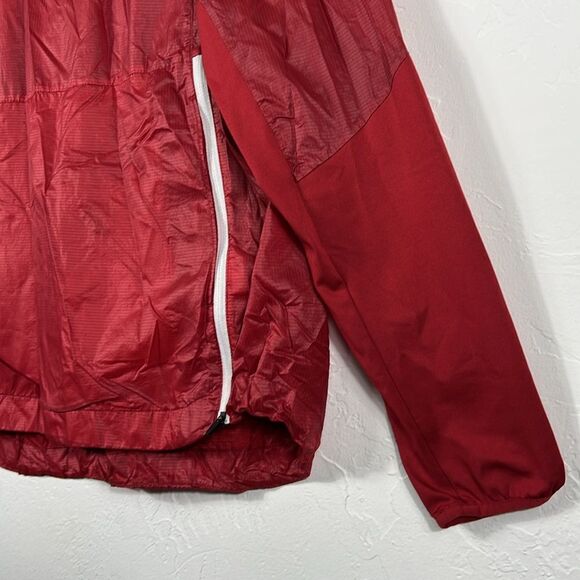 🔥🏈 OKLAHOMA SOONERS Nike Center Swoosh Lightweight Pullover Windbreaker Jacket - Picture 4 of 12